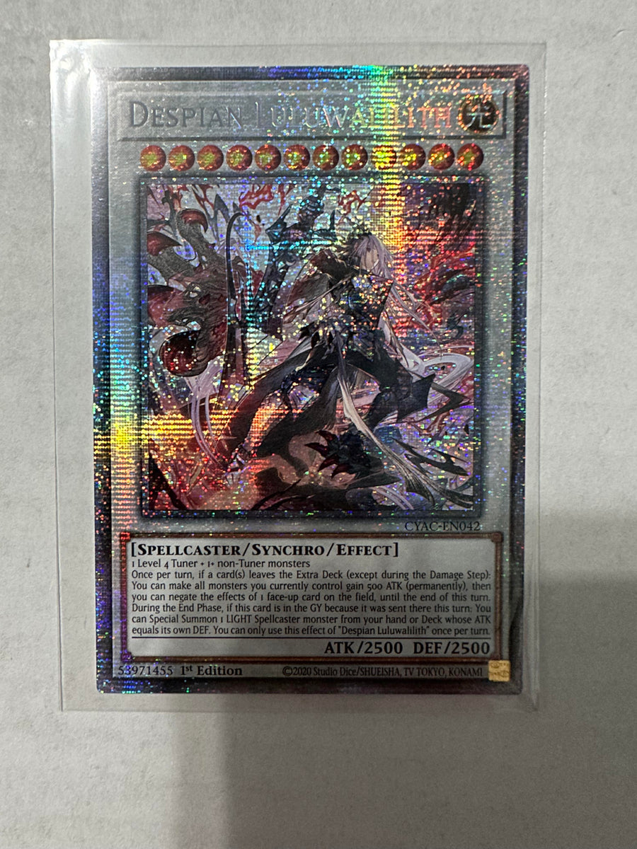 Yu-Gi-Oh! Card – K9-00 Lupis (Starlight Rare) - JUSH-EN034 - 1st Edition