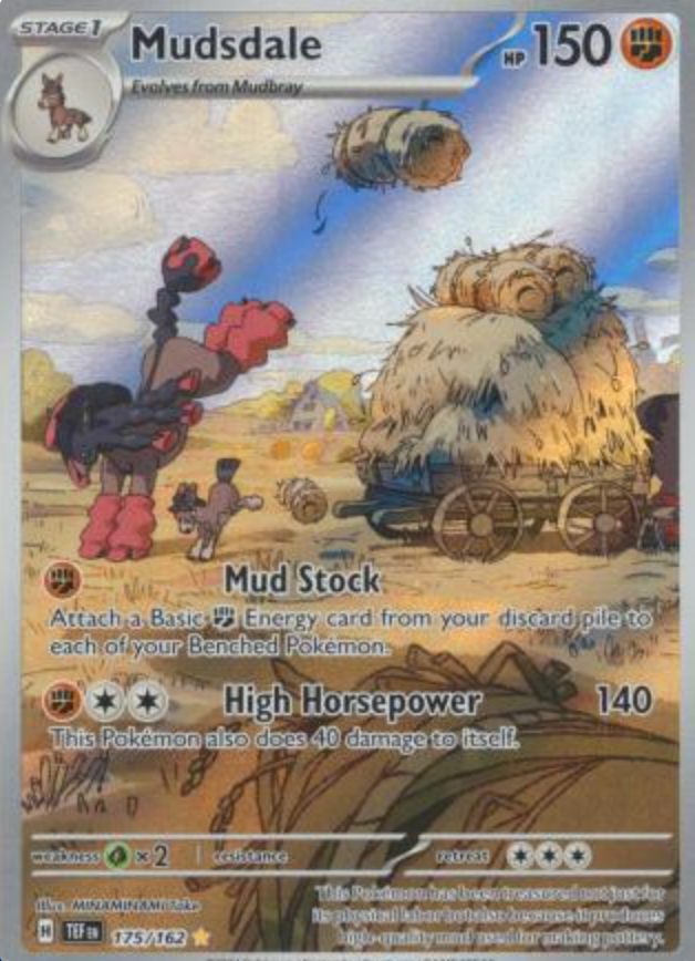 mudsdale pokemon card value Mudsdale - 175/162