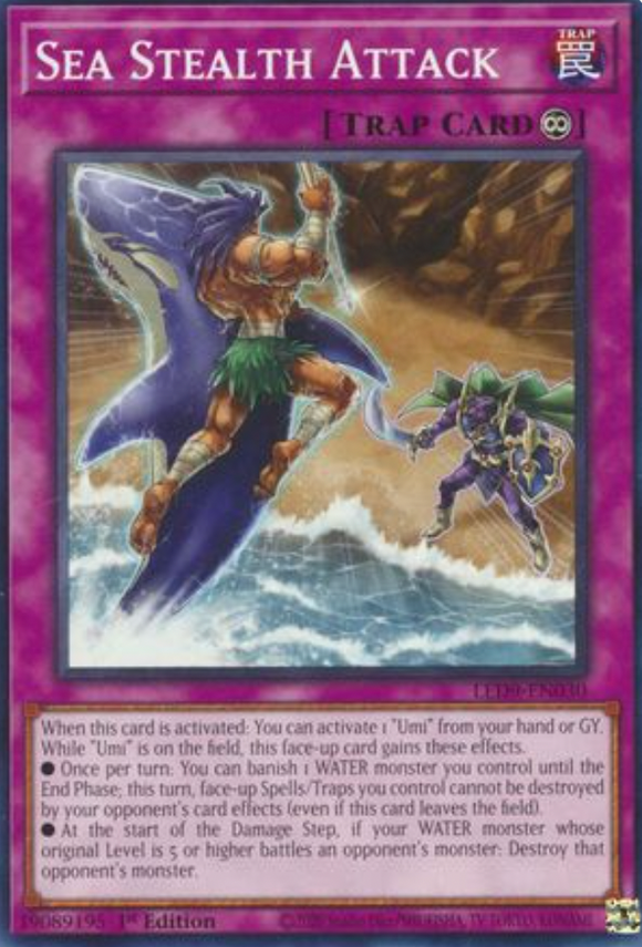 Sea Stealth Attack - LED9-EN030 - Common 1st Edition