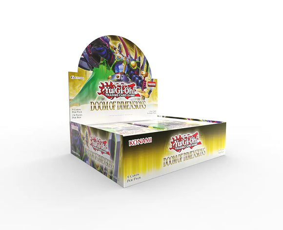 Yu-Gi-Oh! Doom of Dimensions Booster Box (PRE-ORDER) (SHIPS AFTER SEPT 26TH)