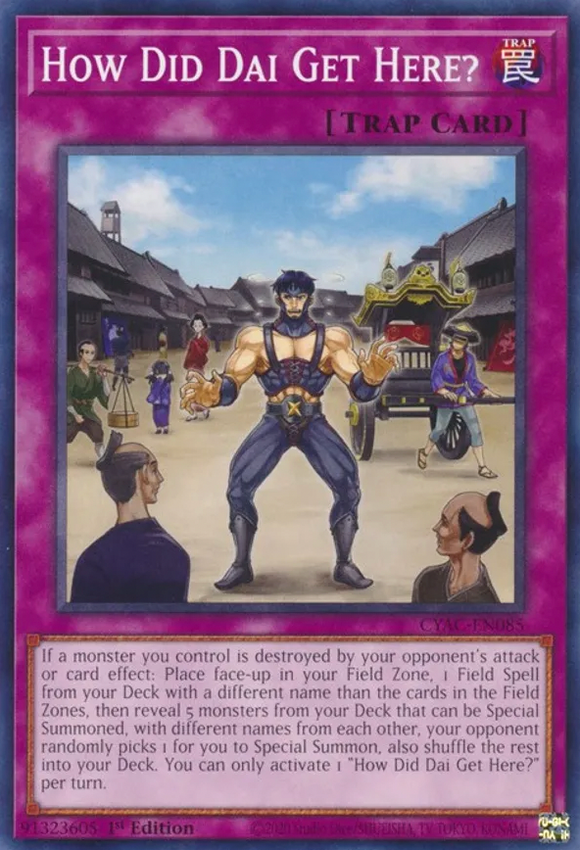 How Did Dai Get Here? - CYAC-EN085 - Common 1st Edition
