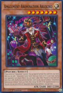 Amazement Abomination Arlekino - CYAC-EN023 - Common 1st Edition