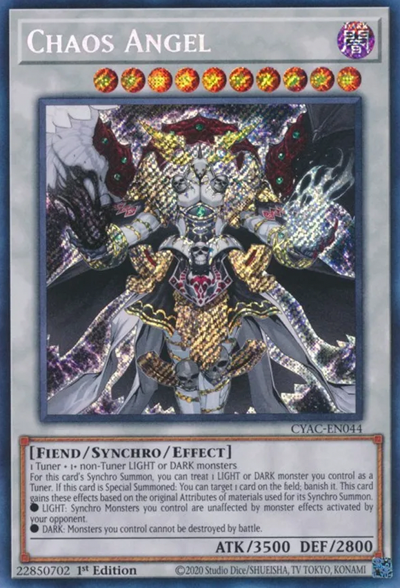 Chaos Angel - CYAC-EN044 - Secret Rare 1st Edition