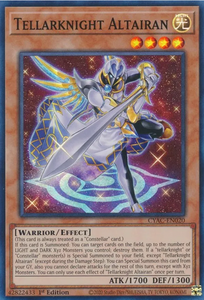 Tellarknight Altairan - CYAC-EN020 - Super Rare 1st Edition