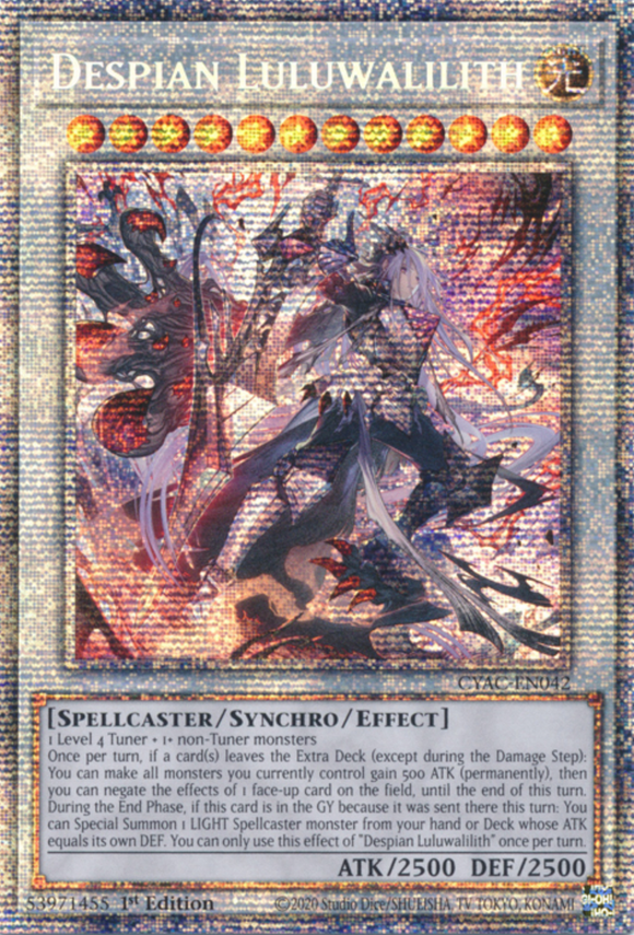 Despian Luluwalilith - CYAC-EN042 - Starlight Rare 1st Edition