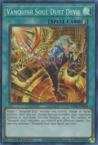 Vanquish Soul Dust Devil - WISU-EN024 - Super Rare 1st Edition