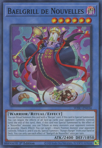 Baelgrill de Nouvelles - WISU-EN034 - Super Rare 1st Edition