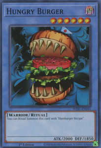 Hungry Burger - WISU-EN041 - Super Rare 1st Edition