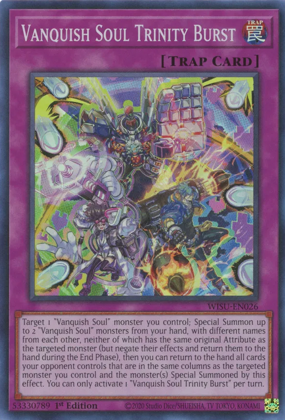 Vanquish Soul Trinity Burst - WISU-EN026 - Super Rare 1st Edition