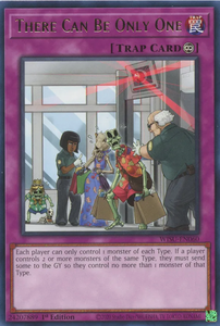 There Can Be Only One - WISU-EN060 - Rare 1st Edition