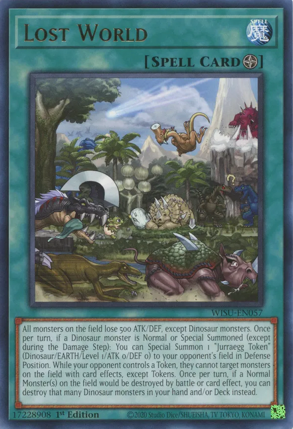 Lost World - WISU-EN057 - Rare 1st Edition