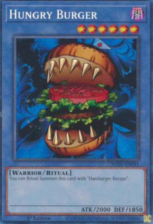 Hungry Burger - WISU-EN041 - Collector's Rare 1st Edition