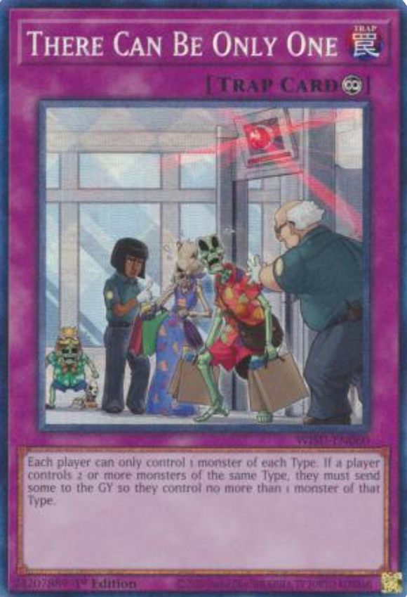 There Can Be Only One - WISU-EN060 - Collector's Rare 1st Edition