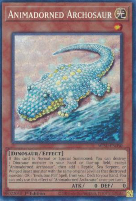 Animadorned Archosaur - WISU-EN050 - Collector's Rare 1st Edition