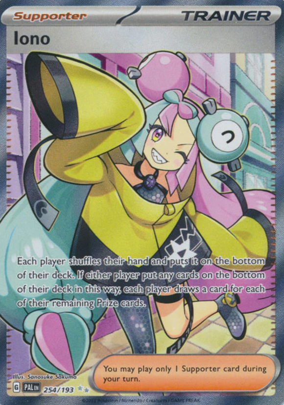 Iono - 254/193 - Full Art Secret Rare