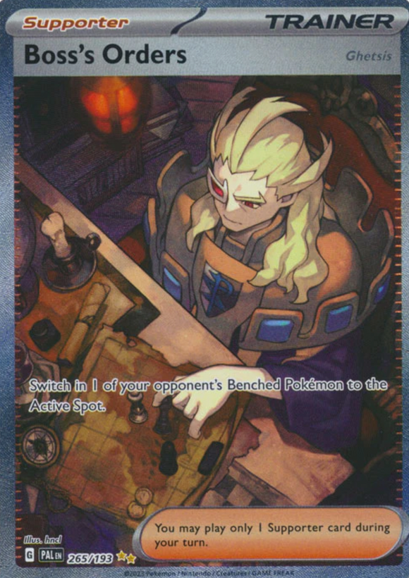 Boss's Orders - 265/193 - Special Illustrion Rare
