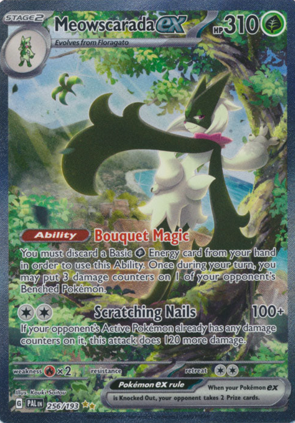 Meowscarada ex - 256/193 - Special Illustrion Rare