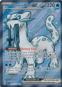 Chien-Pao ex - 236/193 - Full Art Secret Rare