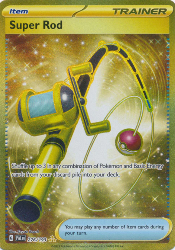 Super Rod - 276/193 - Gold Secret Rare