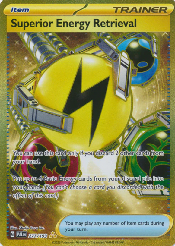 Superior Energy Retrieval - 277/193 - Gold Secret Rare
