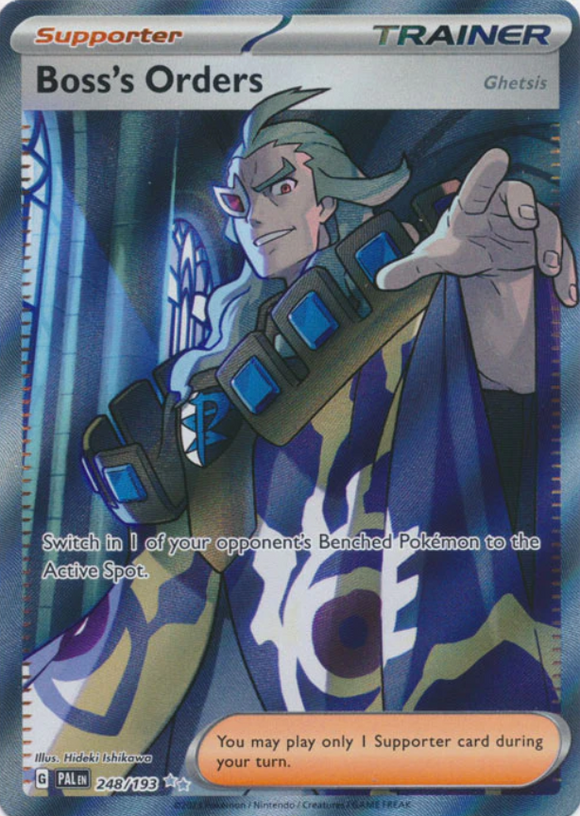 Boss's Orders - 248/193 - Full Art Secret Rare