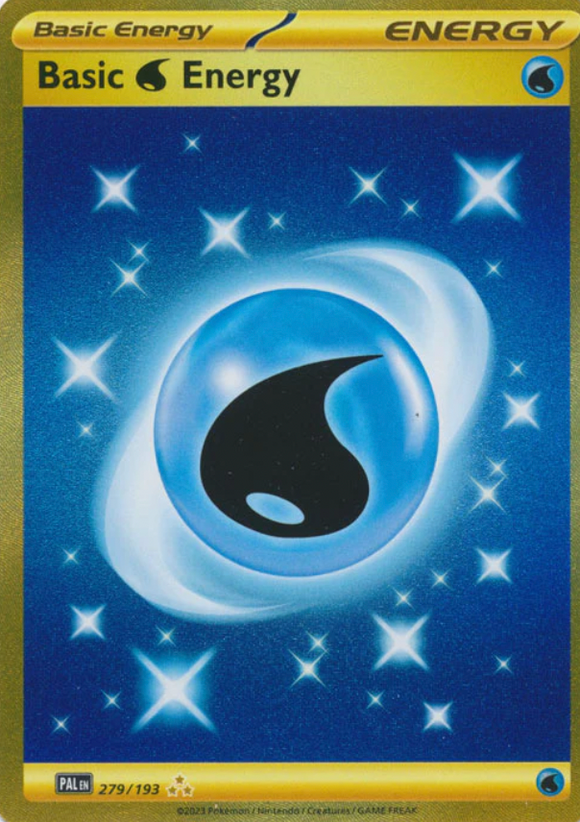 Water Energy - 279/193 - Gold Secret Rare
