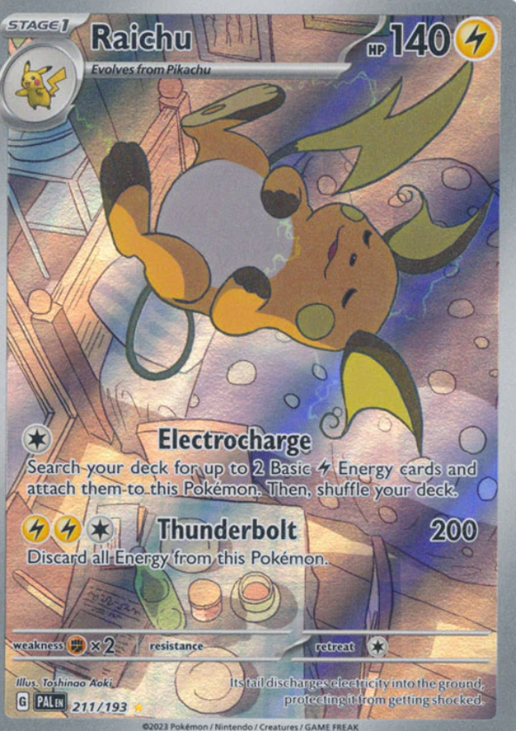 Raichu - 211/193 - Illustration Rare