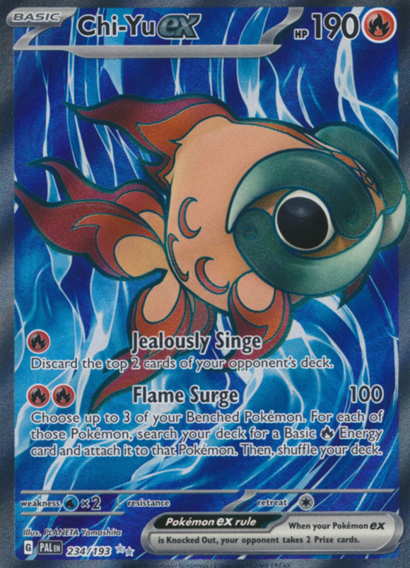 Chi-Yu ex - 234/193 - Full Art Secret Rare