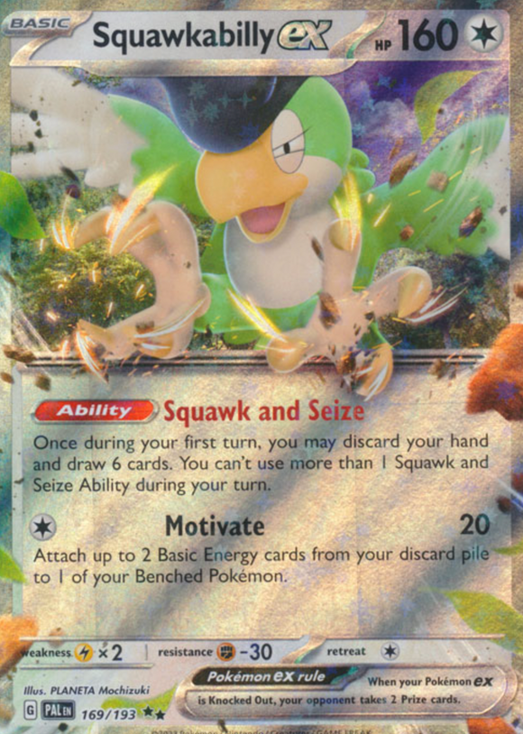 Squawkabilly ex - 169/193 - Ultra Rare