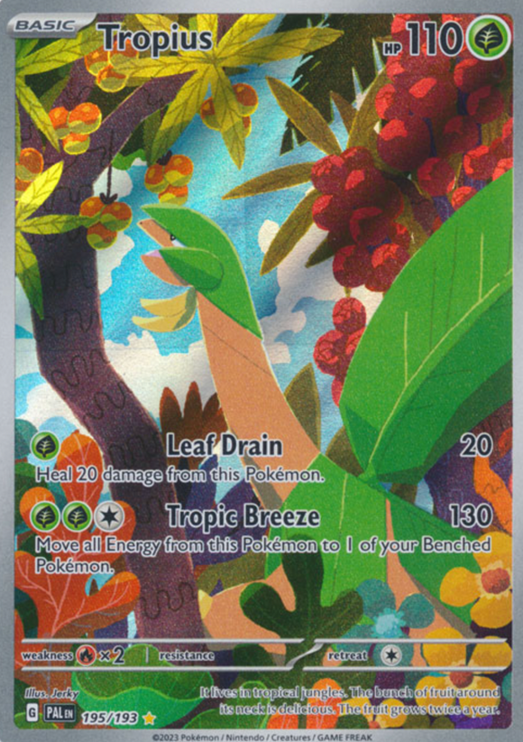 Tropius - 195/193 - Illustration Rare