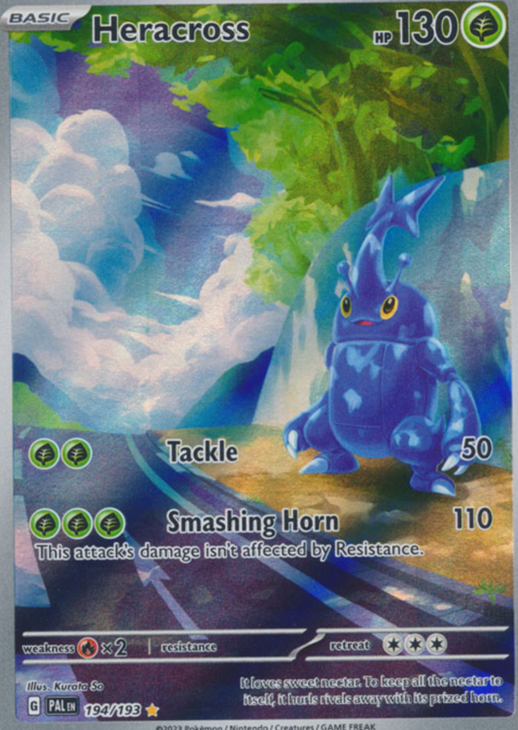 Heracross - 194/193 - Illustration Rare