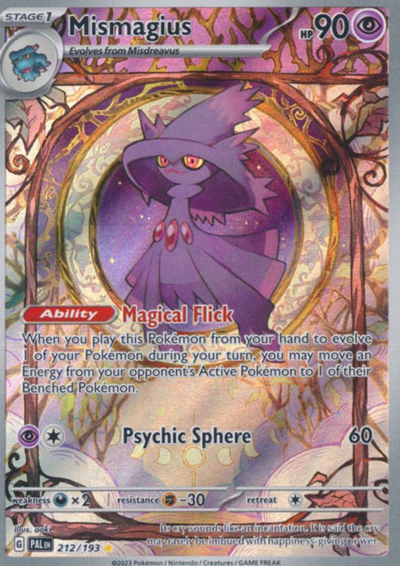 Mismagius - 212/193 - Illustration Rare