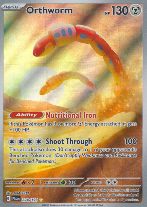 Orthworm - 224/193 - Illustration Rare