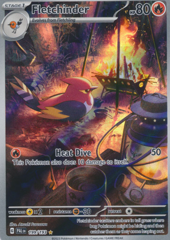 Fletchinder - 199/193 - Illustration Rare