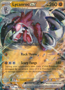Lycanroc ex - 117/193 - Ultra Rare
