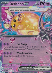 Dedenne ex - 093/193 - Ultra Rare