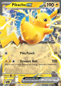 Pikachu ex - 063/193 - Ultra Rare