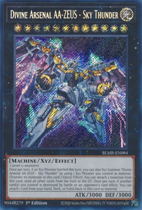 Divine Arsenal AA-ZEUS - Sky Thunder - BLMR-EN084 - Secret Rare 1st Edition