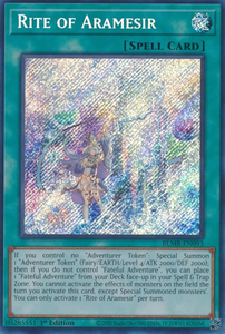 Rite of Aramesir - BLMR-EN093 - Secret Rare 1st Edition