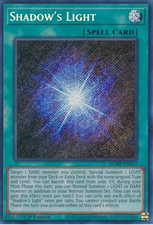 Shadow's Light - BLMR-EN037 - Secret Rare 1st Edition