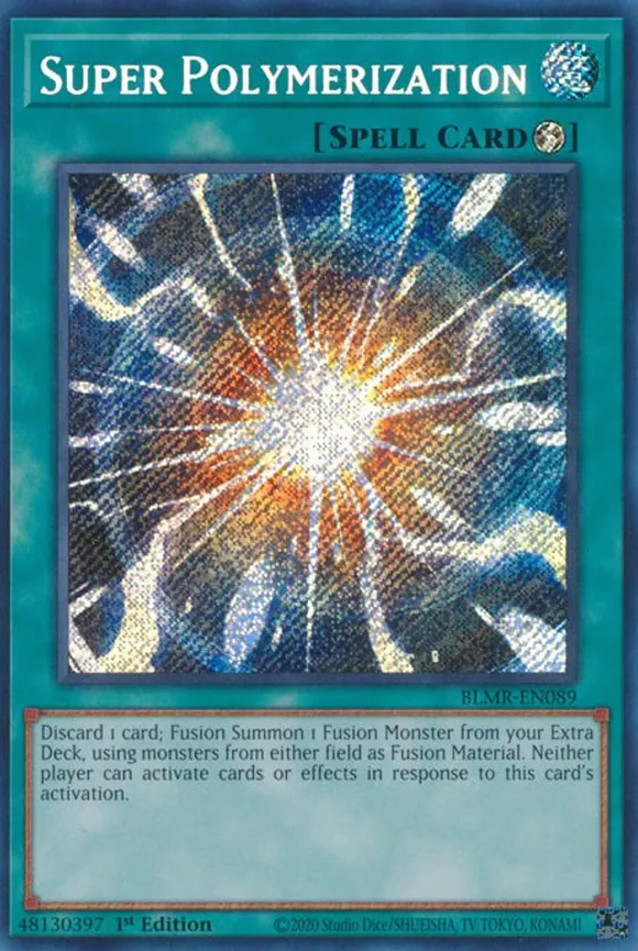 Super Polymerization - BLMR-EN089 - Secret Rare 1st Edition
