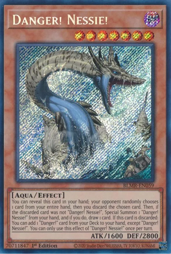 Danger! Nessie! - BLMR-EN059 - Secret Rare 1st Edition