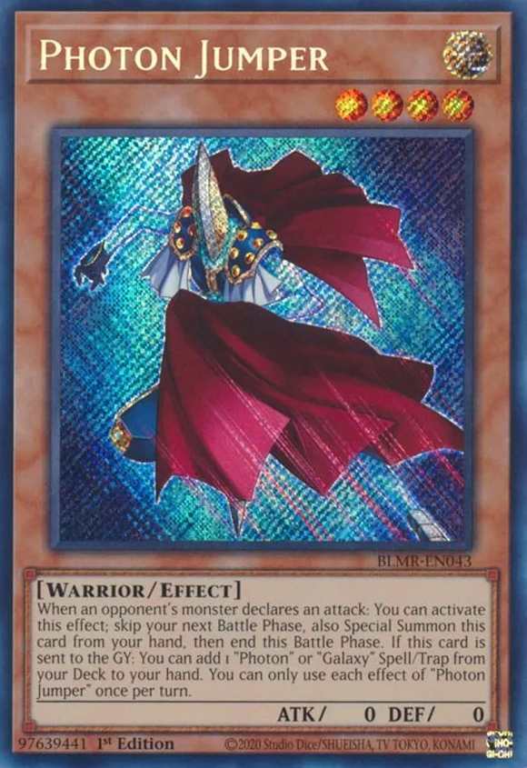 Photon Jumper - BLMR-EN043 - Secret Rare 1st Edition