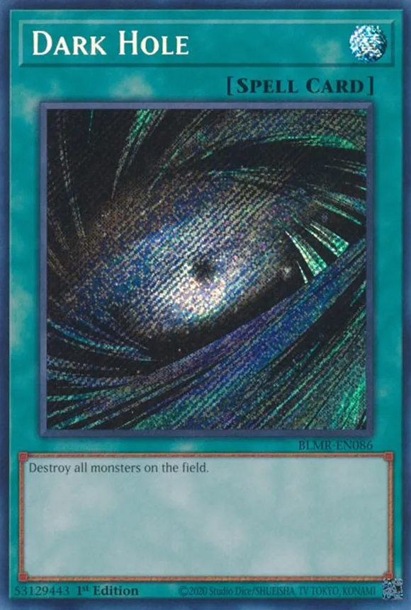 Dark Hole - BLMR-EN086 - Secret Rare 1st Edition