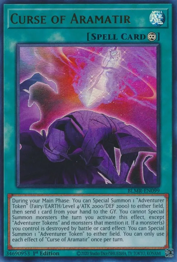 Curse of Aramatir - BLMR-EN099 - Ultra Rare 1st Edition