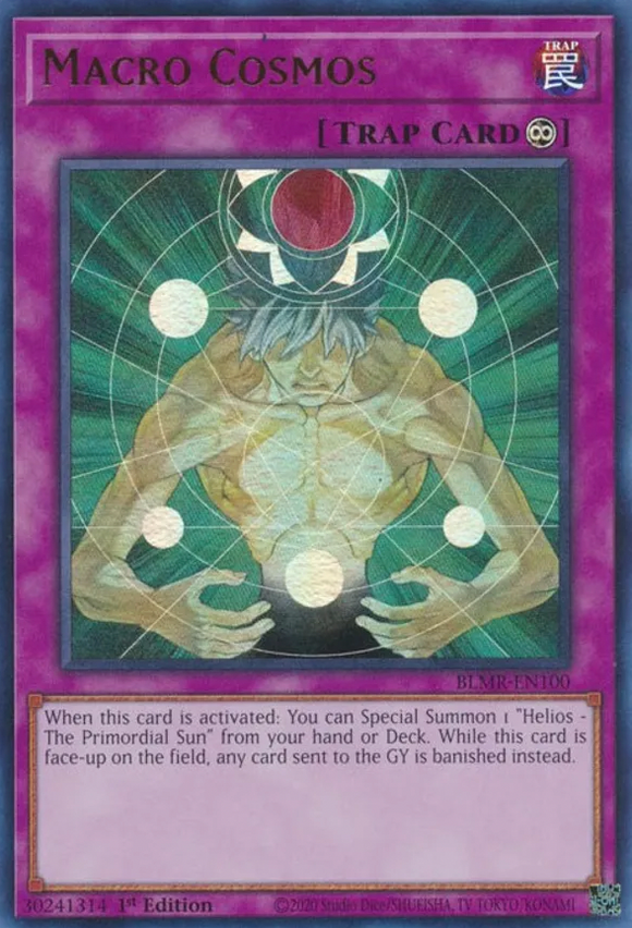 Macro Cosmos - BLMR-EN100 - Ultra Rare 1st Edition