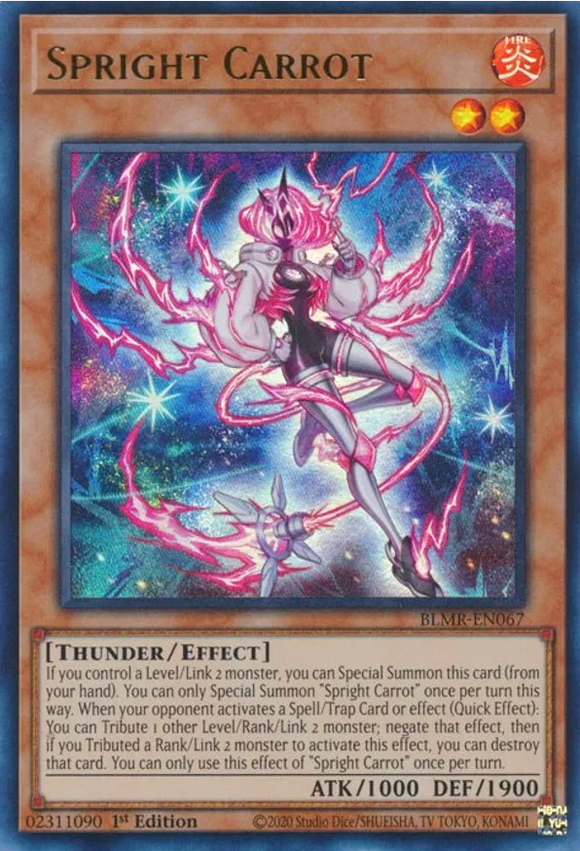 Spright Carrot - BLMR-EN067 - Ultra Rare 1st Edition