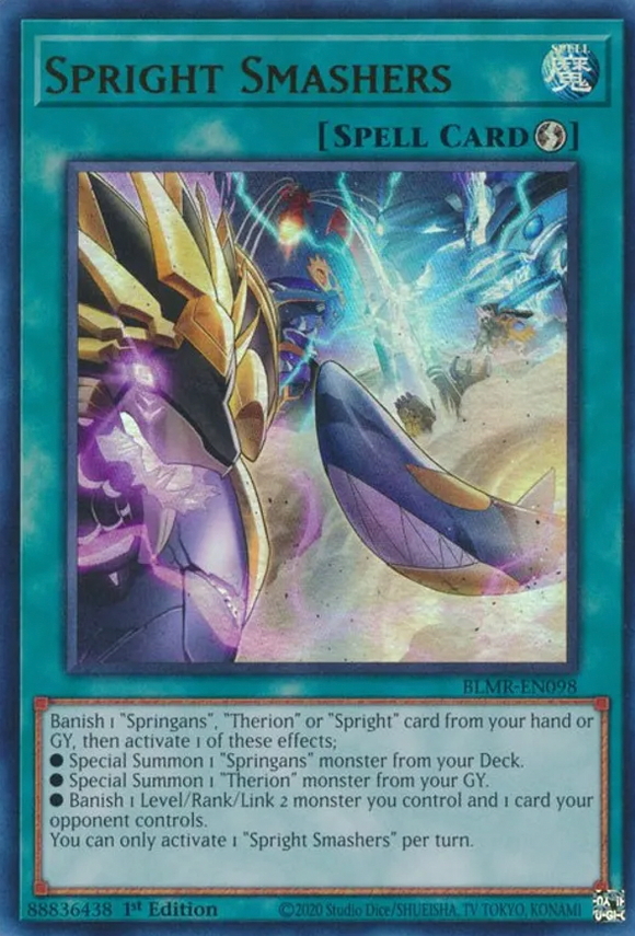Spright Smashers - BLMR-EN098 - Ultra Rare 1st Edition