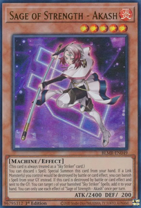 Sage of Strength - Akash - BLMR-EN049 - Ultra Rare 1st Edition