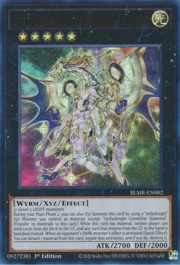 Stellarknight Constellar Diamond - BLMR-EN082 - Ultra Rare 1st Edition
